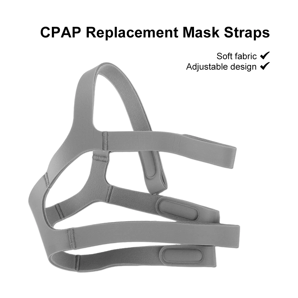 1/2PCS CPAP Headgear Straps Compatible with Amara View, Standard Durable Breathable Replacement Straps, Adjustable CPAP Supplies - Image 2
