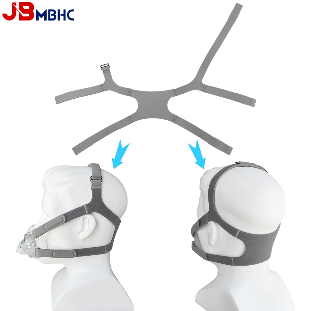 1/2PCS CPAP Headgear Straps Compatible with Amara View, Standard Durable Breathable Replacement Straps, Adjustable CPAP Supplies
