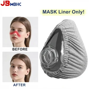 1/2PCS CPAP Mask Liners, Soft Reusable Mask Covers for F20 Full Face Mask Cushion, Reduce Red Marks & Prevents Pressure Sores