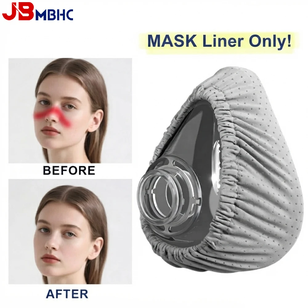 1/2PCS CPAP Mask Liners, Soft Reusable Mask Covers for F20 Full Face Mask Cushion, Reduce Red Marks & Prevents Pressure Sores