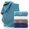 1/4 Pack Soft Cotton Towel Set (35x75cm), Space-Themed Striped Hand Towel, Absorbent Wash Cloth for Bath Face Gym Spa Use