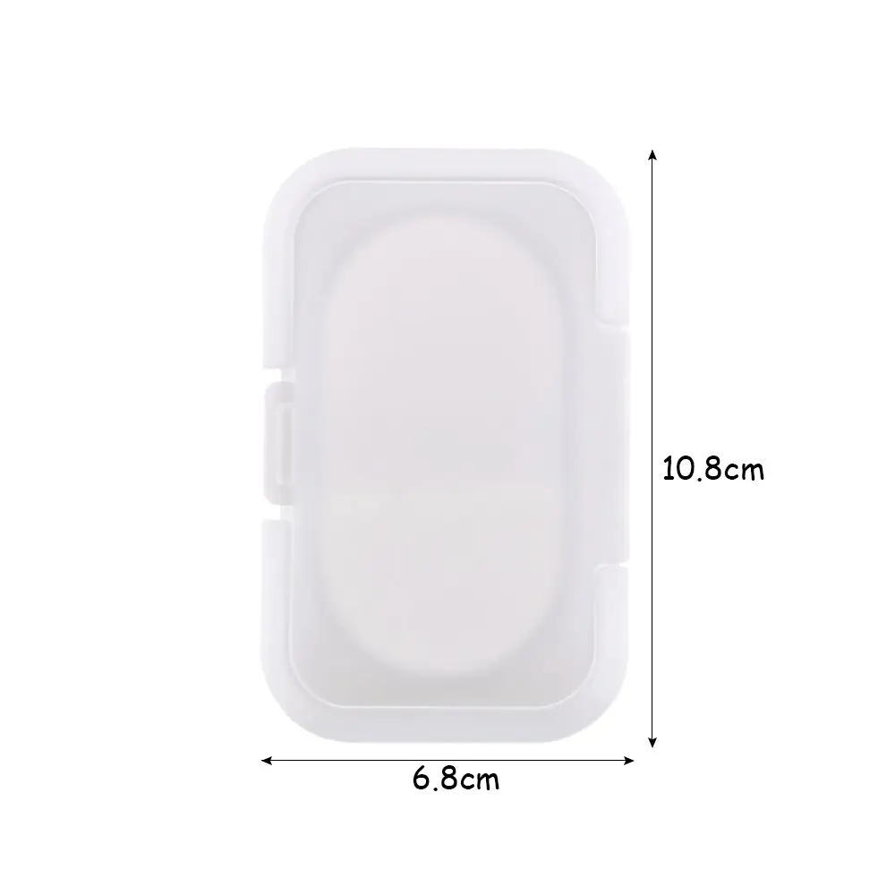 1/5/10Pcs Plastic Rectangular Baby Wipes Lid Snap-Strap Flip Caps Reusable Replacement Tissues Cover Useful Dustproof Box Lid - Image 6