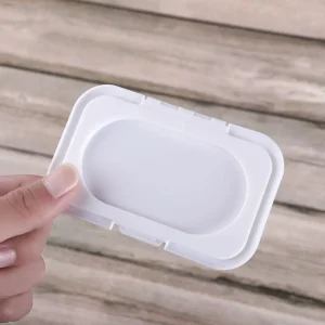 1/5/10Pcs Plastic Rectangular Baby Wipes Lid Snap-Strap Flip Caps Reusable Replacement Tissues Cover Useful Dustproof Box Lid