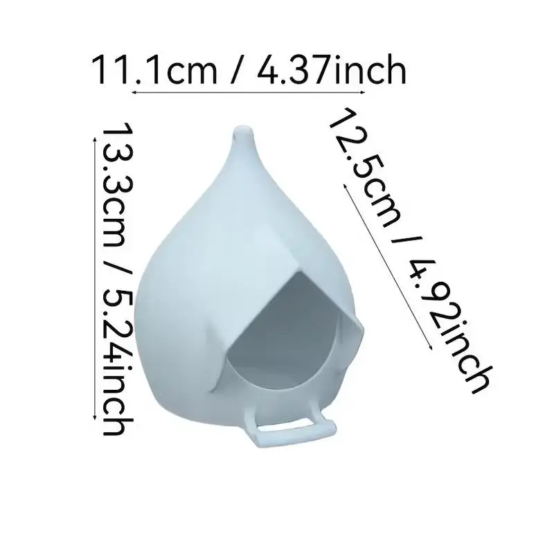 1PCS Durable plastic outdoor hanging bird feeder for courtyard decoration - Image 2