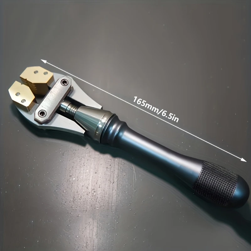 1Pc High Quality Adjustable Hand Held Vise, Brass jaws,Wire Working, Hand DIY Tool Clamp - Image 6