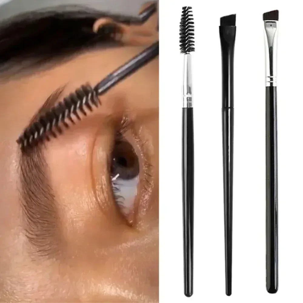 1Pc Soft Eyebrow Brush Eyelash Brush Professional Contouring Eye Brow Eyeliner Makeup Brushes Eyes Blending Cosmetic Brushes - Image 4