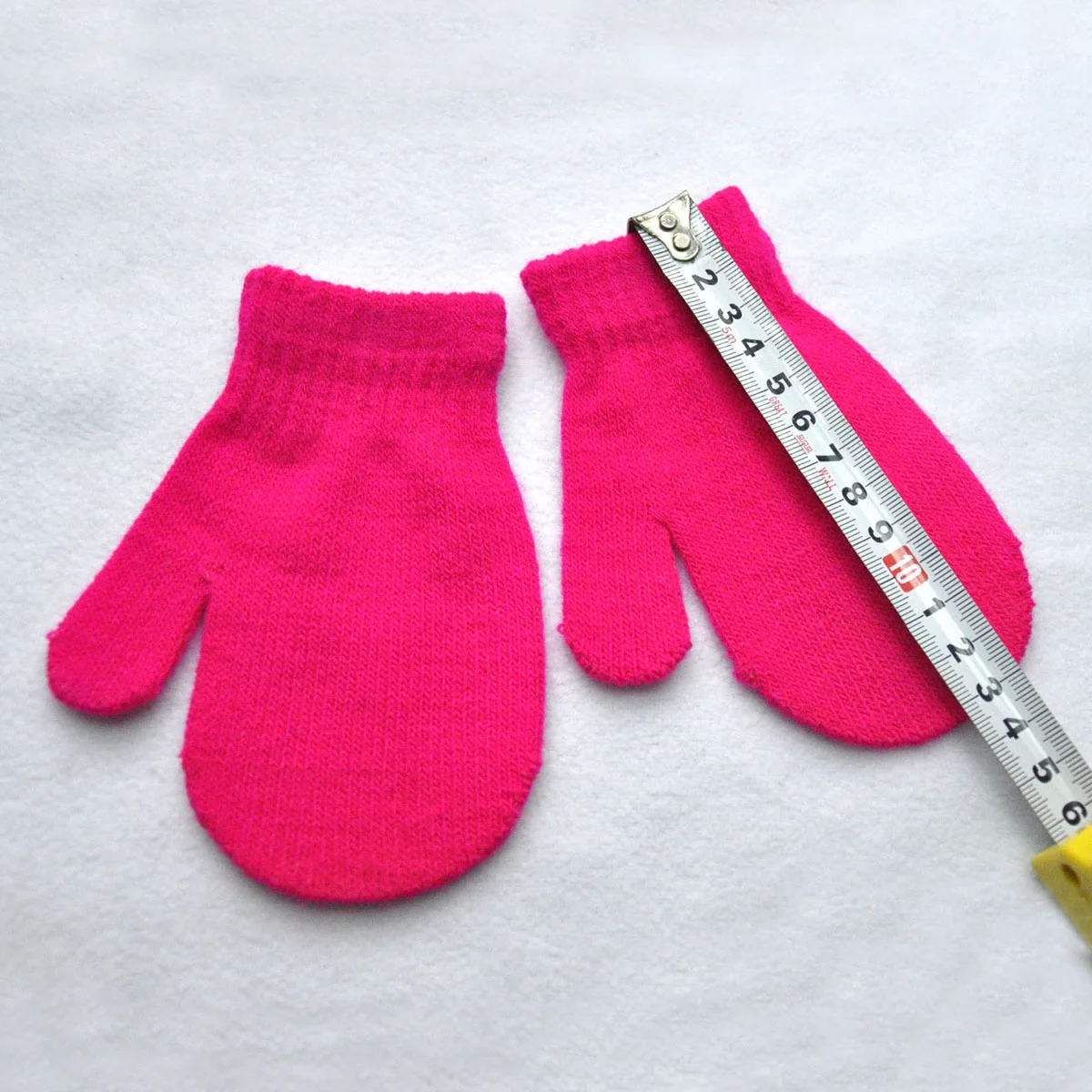1pc Soft and Warm Kids Gloves for Winter Accessories Classic Design for 1-4 Year Olds Toddlers Baby Mittens - Image 6