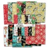 2023 new DIY merry Christmas style Scrapbooking paper pack of 24 sheets handmade craft paper craft Background pad 921