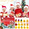 2025 Duck Advent Christmas Calendar 24 Days Advent Bath Toys Countdown Home Decor Holiday Rubber Ducks Ornaments Xmas Gift