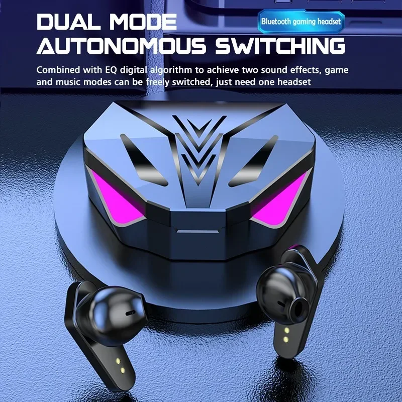 2025 New TWS Wireless Earphone 5.3 bluetooth Headphone Low Latency Earbud Esport Gaming Headset Gamer with Mic For xiaomi iphone - Image 4