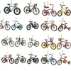 2026 Bicycle-Themed Advent Calendar 24-Day Christmas Countdown With 24 Ornaments Cycling-Themed Holiday Gift Set For Home Decor