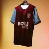 2026 New West Ham United 26/27 Season Home and Away Kits, Men's and Women's Fan Casual Wear Sports T-Shirts, Family Matching