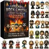 2026 Rock and Metal Advent Calendar 2D Flat Acrylic Iconic Music Character Collection Is Suitable for Rock and Metal Fans' Gifts