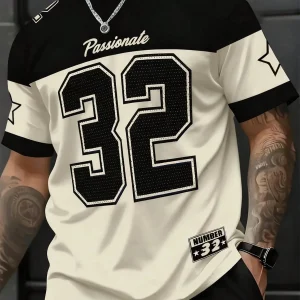 2026 Summer New Men's T-shirt with 3D Digital Pattern Printing for Street Casual Fashion Comfortable Soft Lightweight
