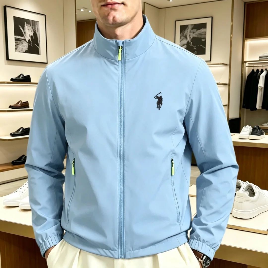 2026new high-end brand men's women's long sleeve zipper jacket autumn fashion exquisite Embroidery waterproof wear-resistant top - Image 6