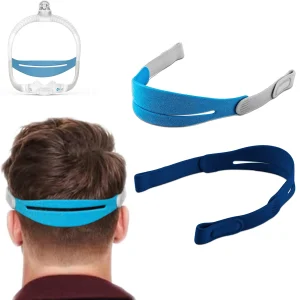 2/1 Pack CPAP Headgear Compatible with Airfit N30i/P30i & Airtouch N30i, Adjustable Strap for N30i & P30i, Great Value Supplies