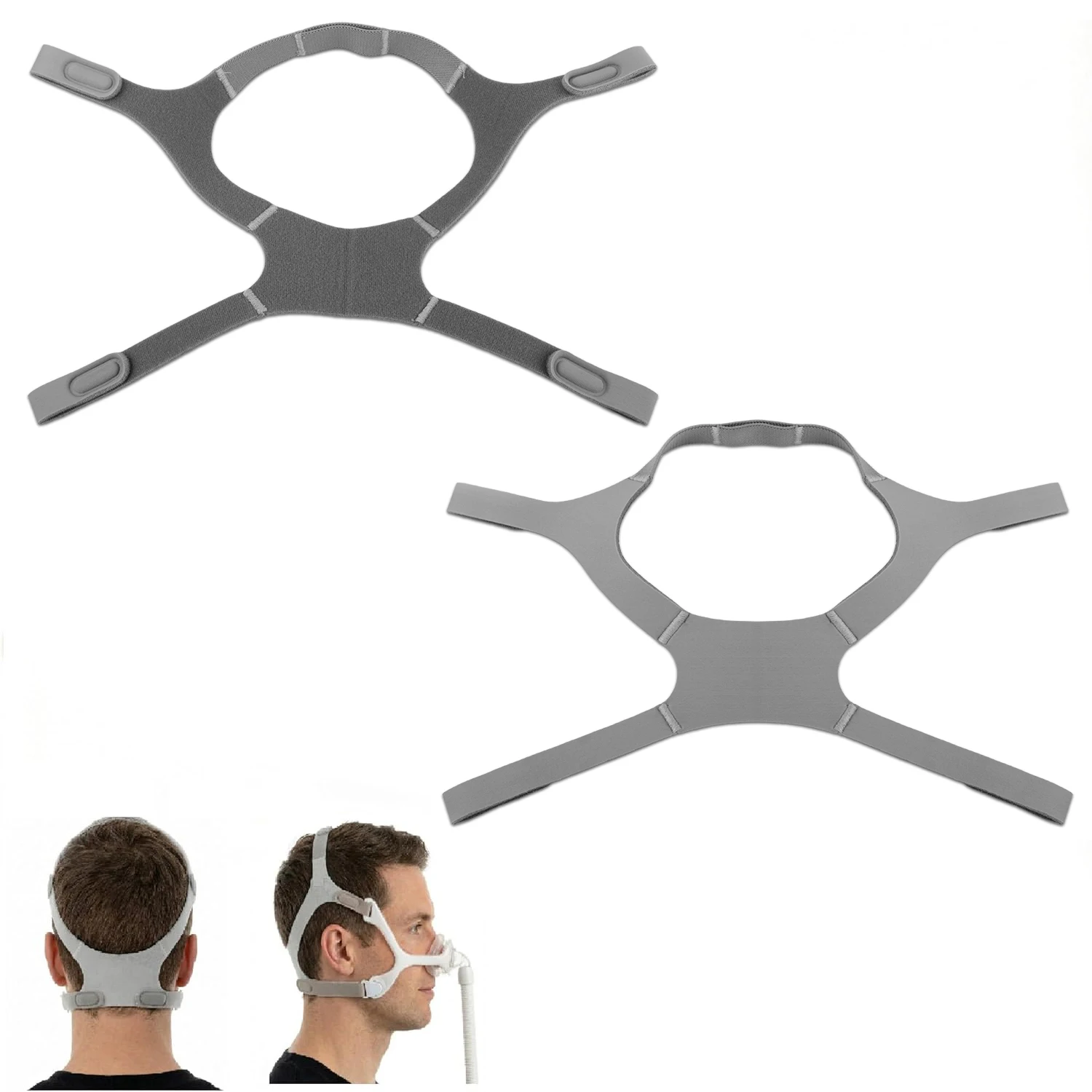 2/1 Pack Replacement CPAP Headgear Strap for Wisp CPAP Mask, Adjustable Comfort & Secure Fit, Compatible Supplies & Accessories