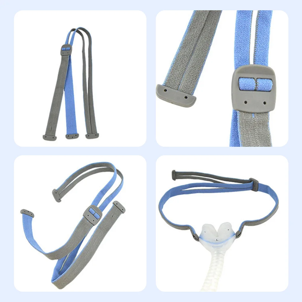 1-2pcs Headgear Strap CPAP Mask Straps Elastic Adjustment Headband Replacement Headgear For Airfit P10 Nasal Pillow Mask Band - Image 4