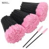 25/50/100 Pcs Eyelashes Brush Mascara Wand Applicator Eyelashes Extension Makeup Eyebrow Beauty Brushes Sets Make Up Tools