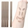 2in1 Contouring Pen With Brush Facial Contour Stick Makeup, Neutral Bronzer Makeup Sticks, 3D Contouring Stick For Face Body