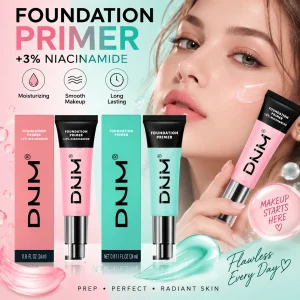 3% Niacinamide Foundation Primer Makeup Base Smooth Skin Moisturizing Long Lasting Face Pre Makeup Primer Blur Pores Cosmetics