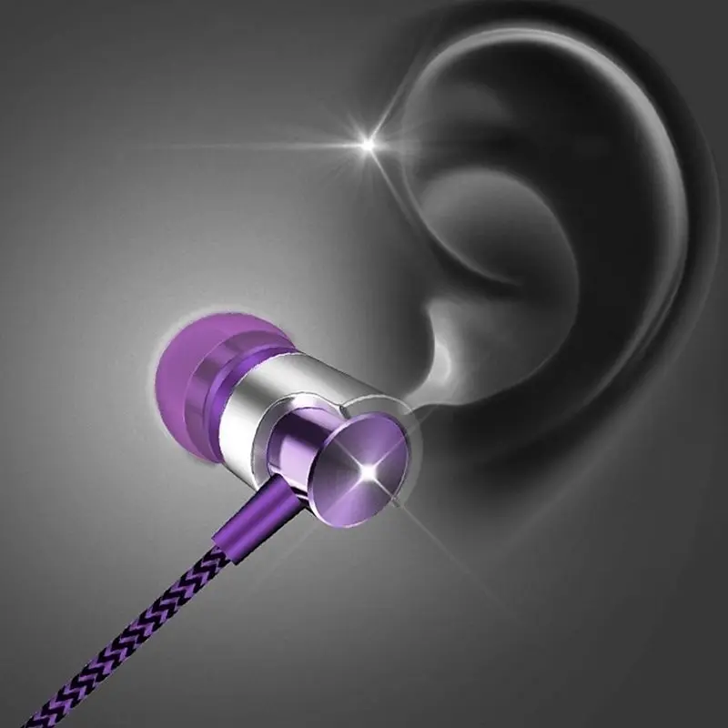 3.5mm Wired Headphone Noise Canceling In-ear Earphone In Ear Noise Cancellation Ergonomic Design HIFI Stereo Sport Music Headset - Image 5
