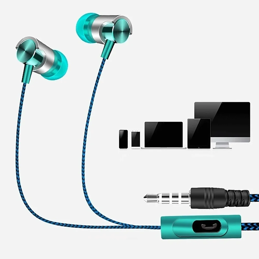 3.5mm Wired Headphone Noise Canceling In-ear Earphone In Ear Noise Cancellation Ergonomic Design HIFI Stereo Sport Music Headset - Image 6