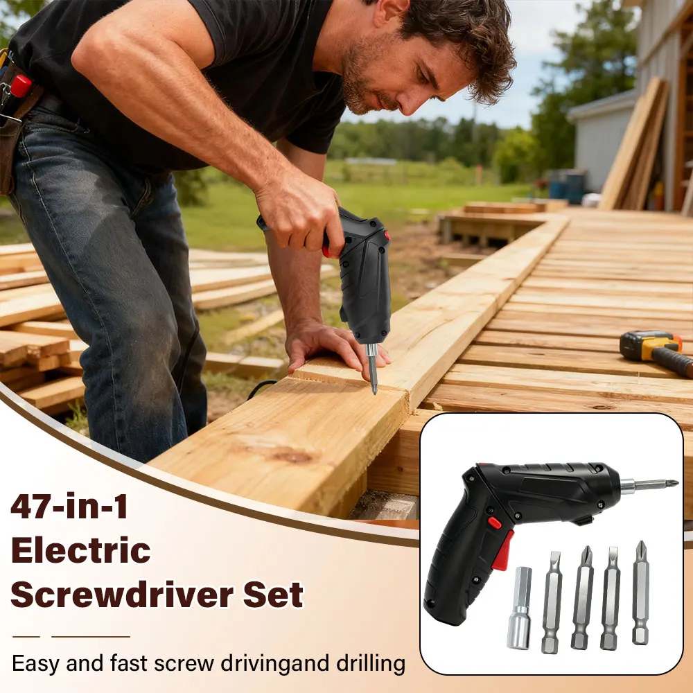 3.6v Power Tools Set Household Maintenance Repair Built-inLithium Battery Mini Household Electric Drill Cordless Screwdriver Col - Image 3