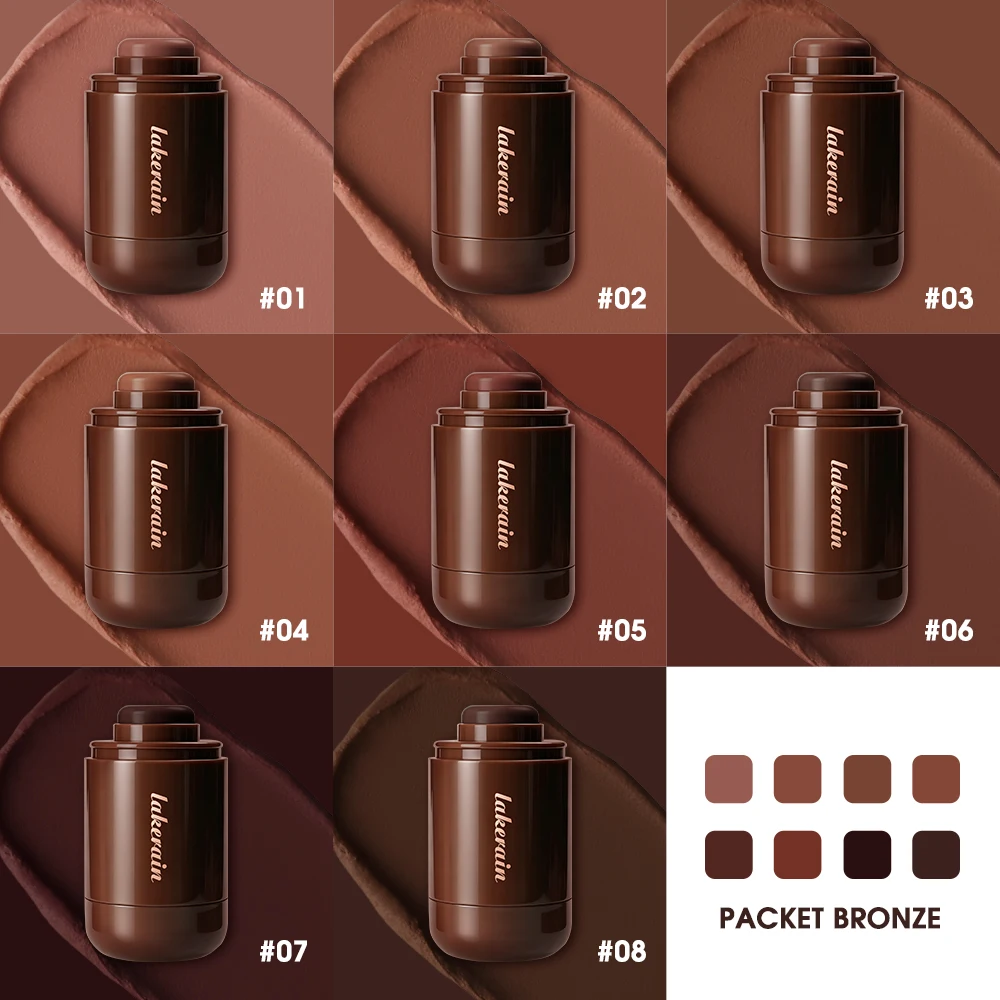 3D Contour Stick Packet Bronzer Cream Stick Face Contour Blush Cream Cheek Easy To Apply Color Makeup - Image 4