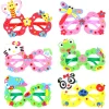 3PCS DIY Handicrafts Creative Arts and Crafts for Kids Boys Girls Make Your Own EVA Cartoon Glasses Eyewear Party Favors Gifts