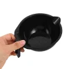 3Pcs Hair Color Bowls Plastic Mixing Tint Dyeing Equipment with Built-in Comb Precise Measuring for Salon Hair Coloring Tools