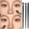 3pcs Professional Nose Shadow Brush Eye Angled Contour Sickle-shaped Makeup Brushes Beauty Cosmetic Blending Concealer Tool