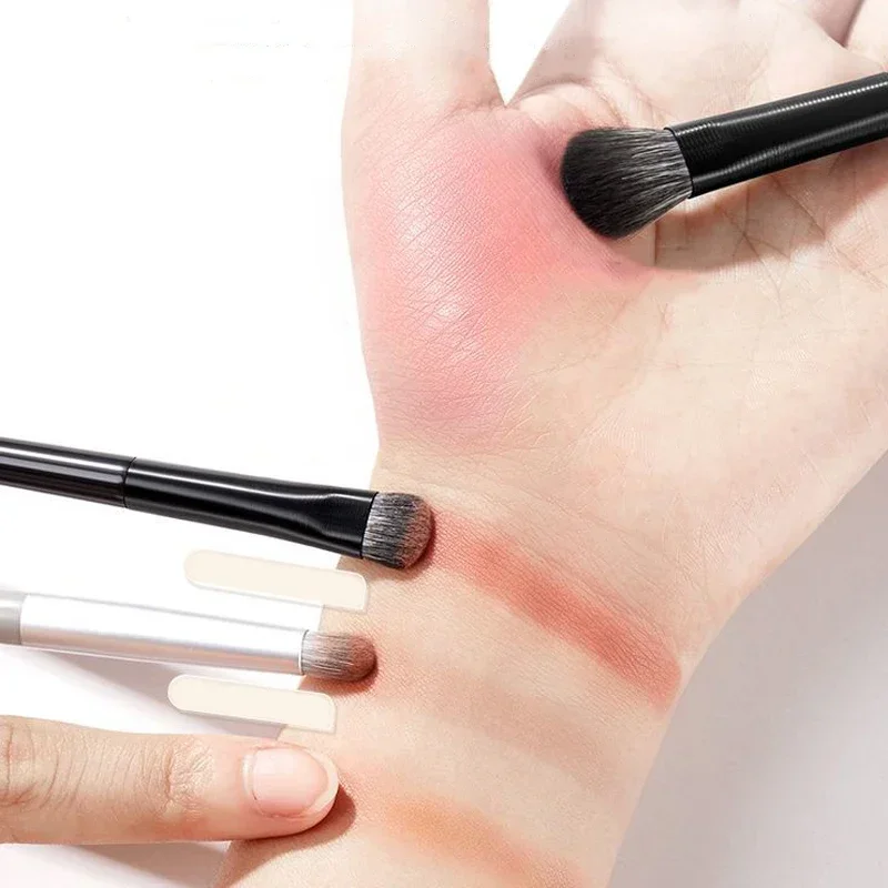 3pcs Professional Nose Shadow Brush Eye Angled Contour Sickle-shaped Makeup Brushes Beauty Cosmetic Blending Concealer Tool - Image 4