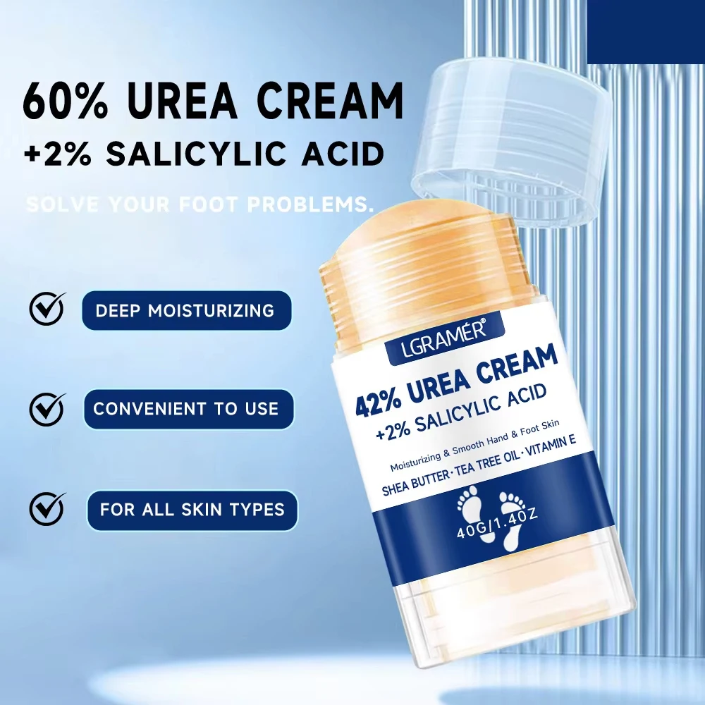 42% Urea Foot Cream + 2% Salicylic Acid Intensive Hydrating Foot And Hand Care Moisturizing Foot Cream And Hand Cream - Image 6