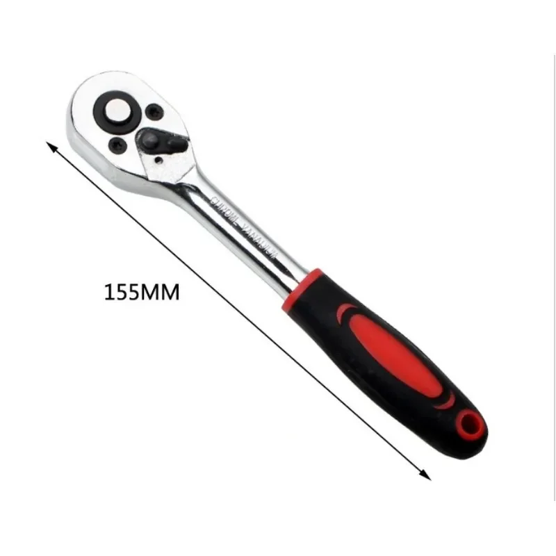 46pcs/Set 1/4 Inch Drive Socket Ratchet Wrench Set Automobile Maintenance Tool Socket Wrench Combination Hardware Tool Car Tools - Image 2