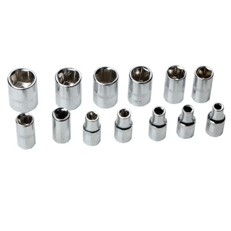 46pcs/Set 1/4 Inch Drive Socket Ratchet Wrench Set Automobile Maintenance Tool Socket Wrench Combination Hardware Tool Car Tools - Image 3
