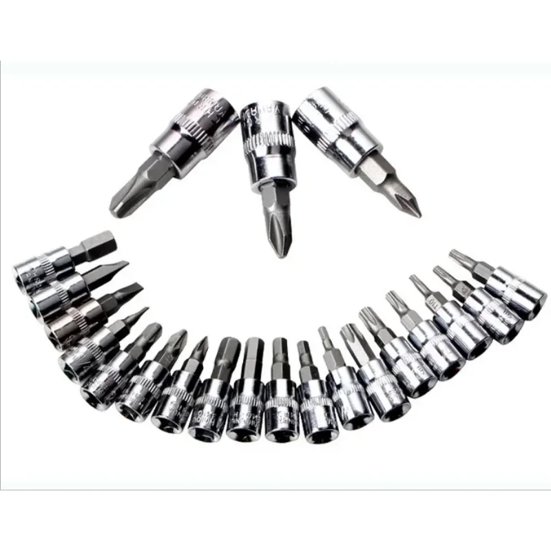 46pcs/Set 1/4 Inch Drive Socket Ratchet Wrench Set Automobile Maintenance Tool Socket Wrench Combination Hardware Tool Car Tools - Image 4