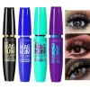 4D Black Mascara Thickening, Lengthening, Curling, Waterproof Liquid Fiber Mascara