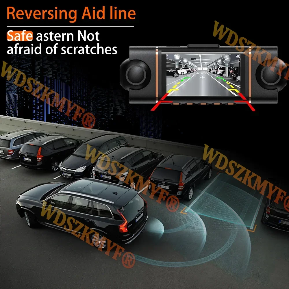 4K Quad Lens Car Camera WIFI Dashcam 360° Coverage Car DVR 24H Parking Monitor Starlight Night Vision Car Security Accessory - Image 5