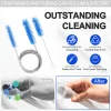4pcs BMC CPAP Hose Cleaning Brush Kit Cpap Accessories Cpap Tube Cleaner Flexible Brush Cleaning tools for 15-22mm hose