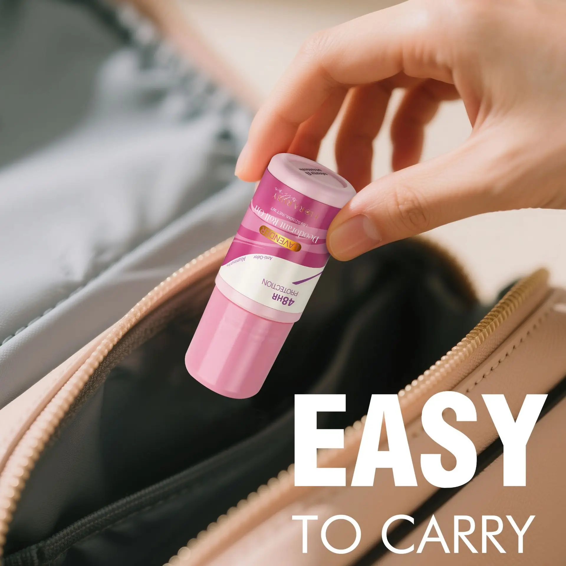 5 Scents Roll On Deodorant, 48H Antiperspirant Deodorant Roller, Underarm Odor Control, Portable Body Deodorant for Daily Use - Image 3