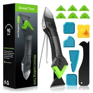 5 in 1 Silicone Remover Sealant Smooth Scraper Caulk Finisher Grout Kit Tools Floor Mould Removal Hand Tools Set