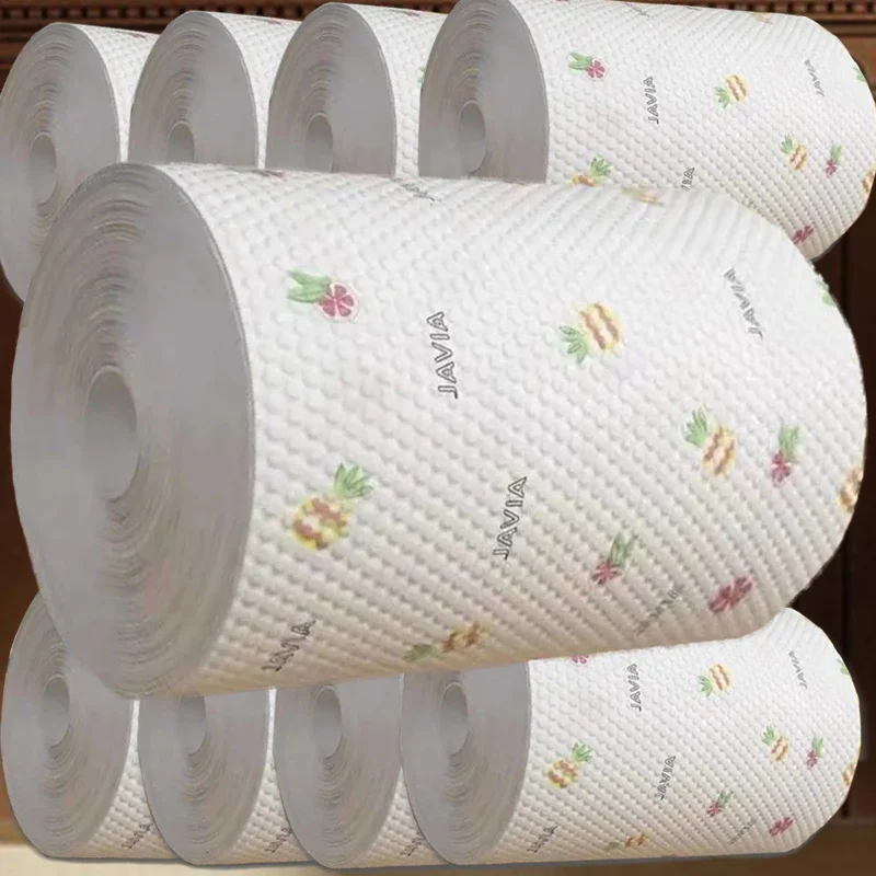 50-100 Sheets Rolls Paper Wipes Wet Dry Disposable Rags Multipurpose Non-woven Wipes Dishcloths Absorbent Baby Towels Cloths