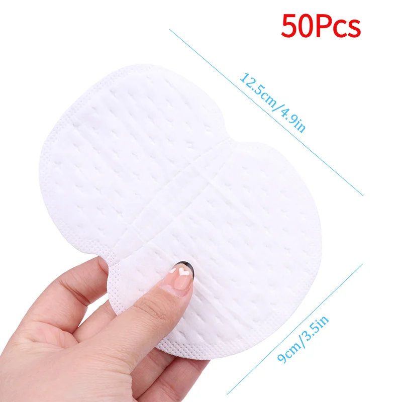 50Pcs Unisex Sweat Pads Summer Deodorants Underarm Anti Perspiration Sweat Pads Disposable Armpit Absorb Sweat Shield Pads. - Image 2