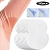 50Pcs Unisex Sweat Pads Summer Deodorants Underarm Anti Perspiration Sweat Pads Disposable Armpit Absorb Sweat Shield Pads.