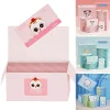 50pcs Cute Disinfection Baby Wet Wipes Non woven fabric Portable Tissue Hand Cleaning Wet Wipe Pouch Outdoor