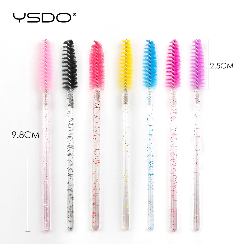 5/50 Pcs Eye Lash Brushes Eyebrow Brush False Eyelashes Extension Tools Mascara Wands Applicator Spoolers Lashes Cosmetic Tool - Image 6