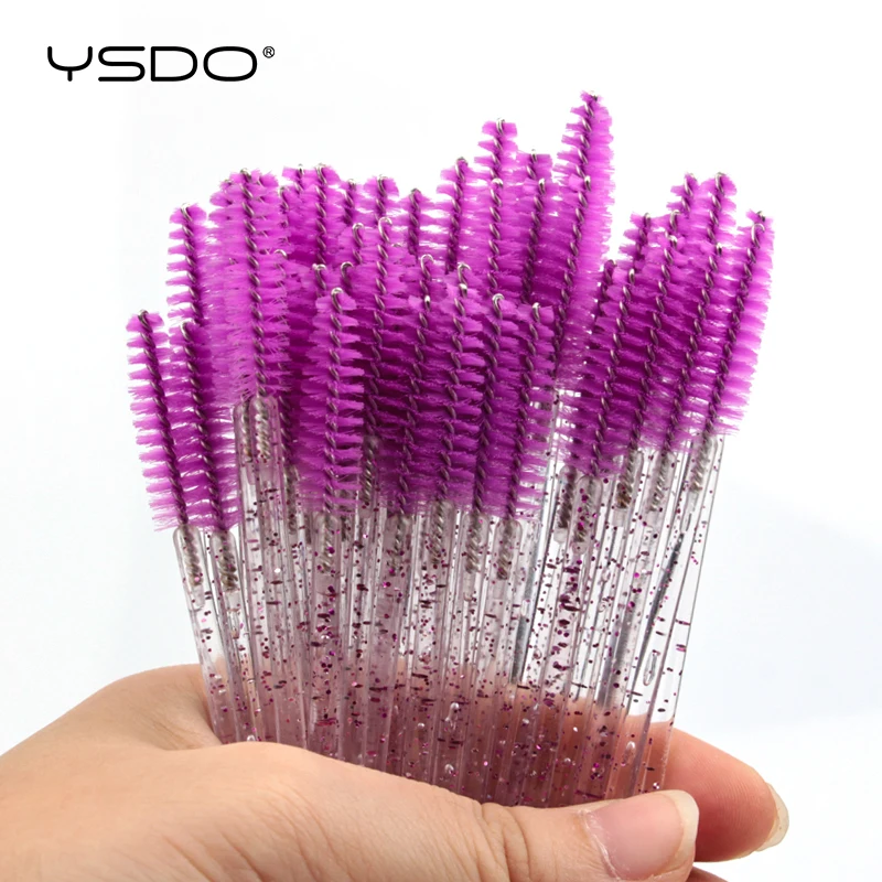 5/50 Pcs Eyelash Brushes False Eye Lashes Extension Tools Eyebrow Brush Mascara Wands Applicator Spoolers Lashes Cosmetic Tool - Image 4