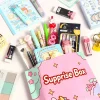 5pcs Lucky Random Stationery Set Clearance Preferential Gel Pen Sticker Eraser Sticky Notes Kawaii Stationery School Supplies