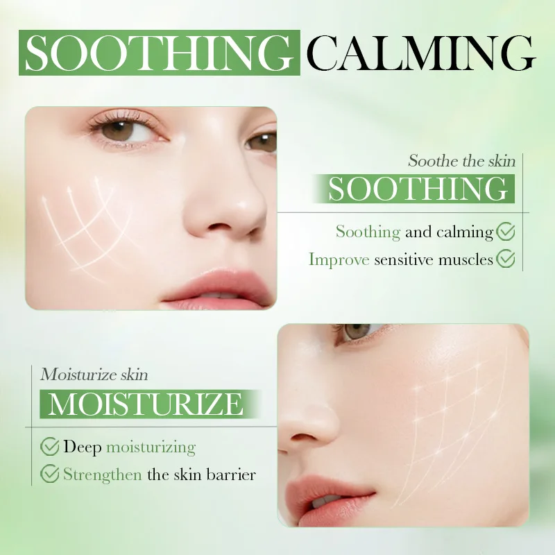 5pcs/set BIOAQUA Centella Asiatica Skin Care Sets Moisturizing Facial Cleanser Face Cream Serum Anti-Aging Facial Skin Care Kit - Image 4
